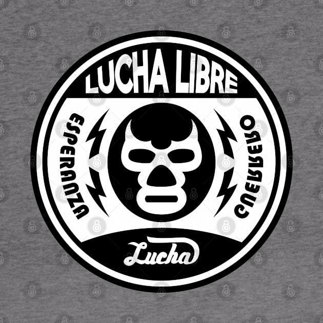 LUCHA LOGO#10mono by RK58